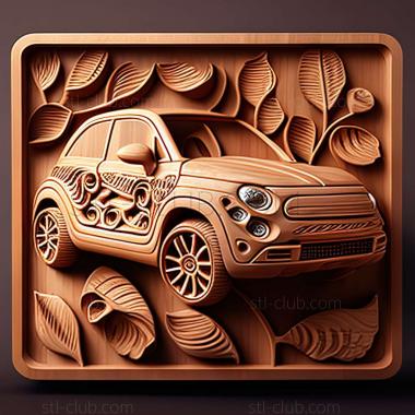 3D модель Fiat 500X (STL)